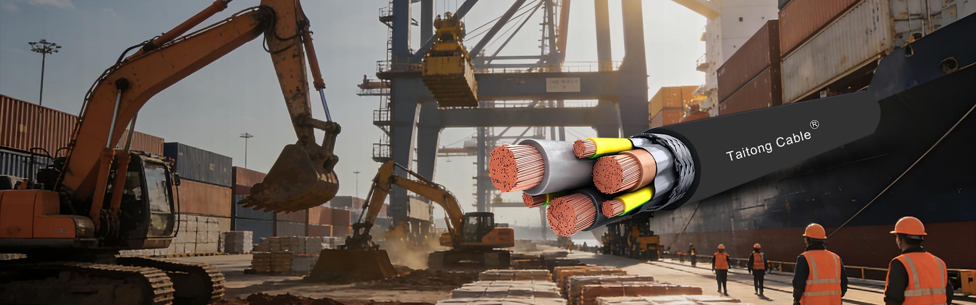 Kabli z gumijastim plaščem